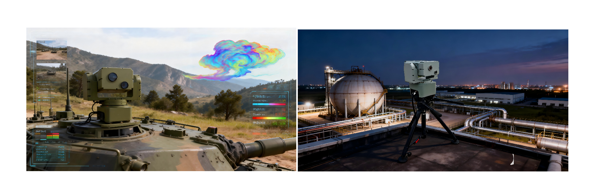 Kualitas Detektor Gas Militer Pabrik