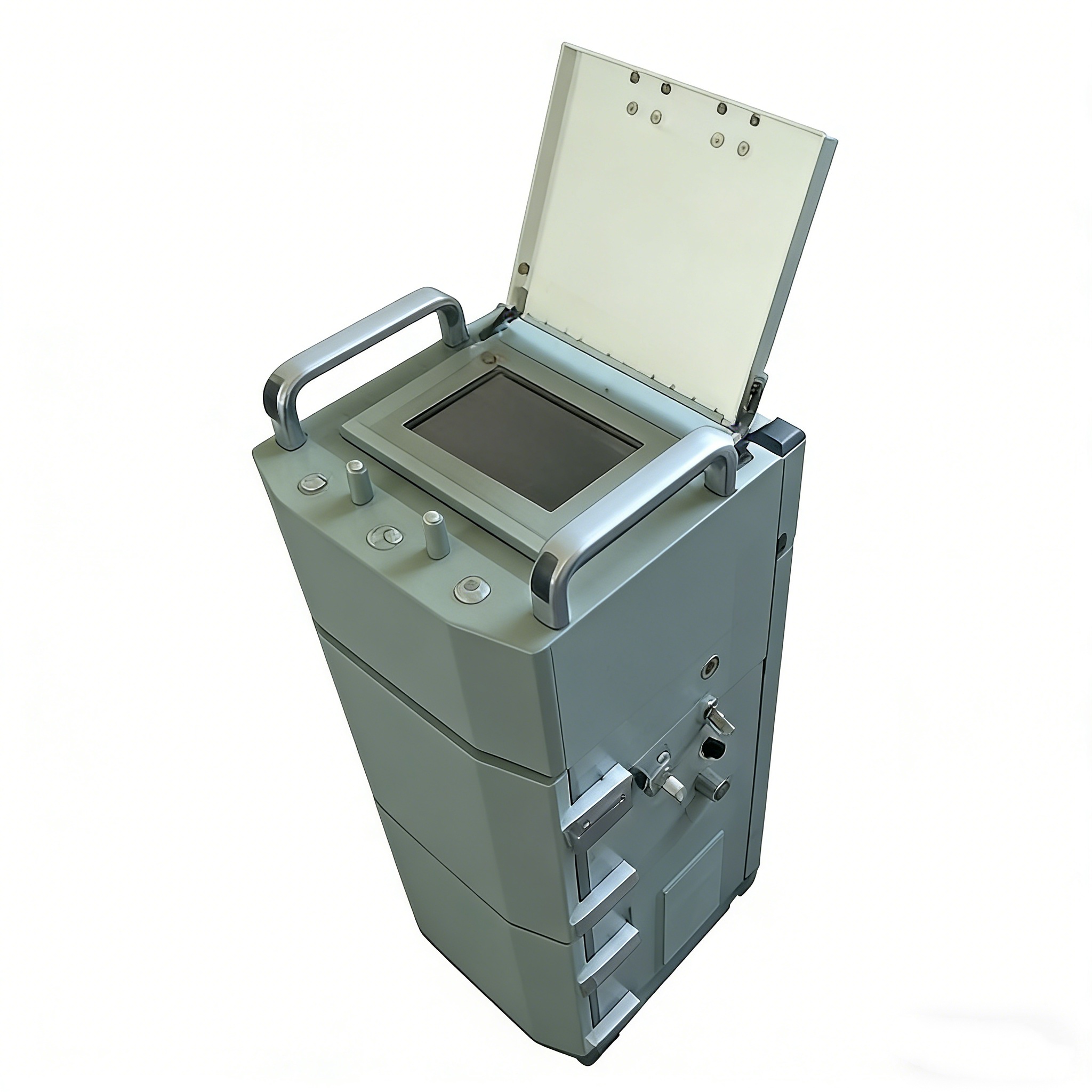 Compact Rugged Radioactive Aerosol Monitor with Broad Energy Resolution